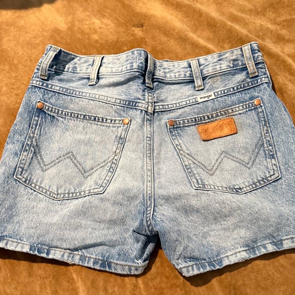 Wrangler Women's Light Blue Jean Shorts